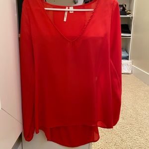 Miami Coral blouse